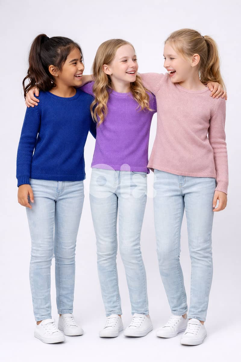 Girl's Camouflage Jeans from "VILLA" Collection 5