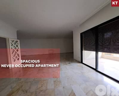 Huge,Unused, High end, balcony, sea view, Mtayleb/مطيلب REF#KT134164