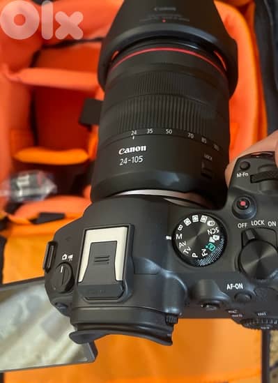 Canon R6 mark ii with usm lens 24-105. f4