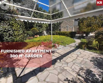 furnished,garden, terrace,covered parking, Baabdat/بعبدات REF#KR134183