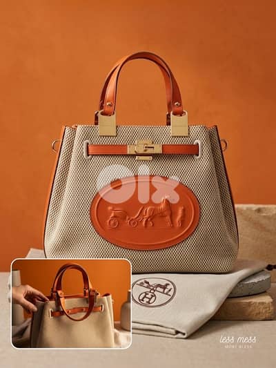 genuine leather identical Hermes new