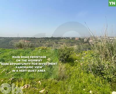 main road frontage,great deal,el bshennine, zgharta/بشنين REF#YN134181