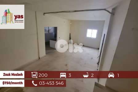 Zouk Mosbeh 200m2 | Well Maintained | Rent | Spacious | EL
