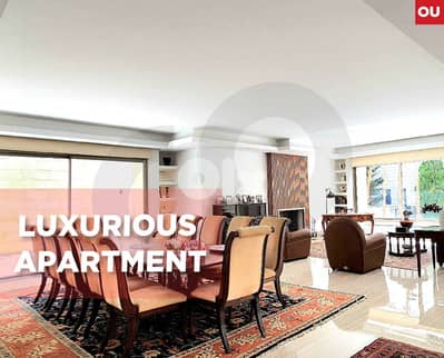 A huge terrace ( 500 sqm)/GARDEN/Rabieh/رابيه/Garden/REF#OU133801.