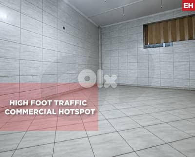 High Foot Traffic , Commercial  , Bourj hamoud/برج حمود REF#EH134189