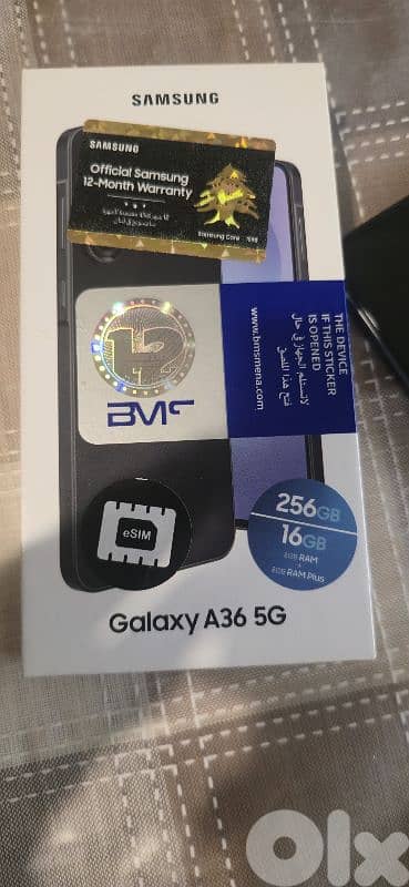 samsung a36 with warranty 3