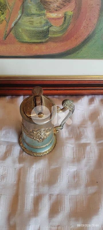 Vintage mid century table lighter 1