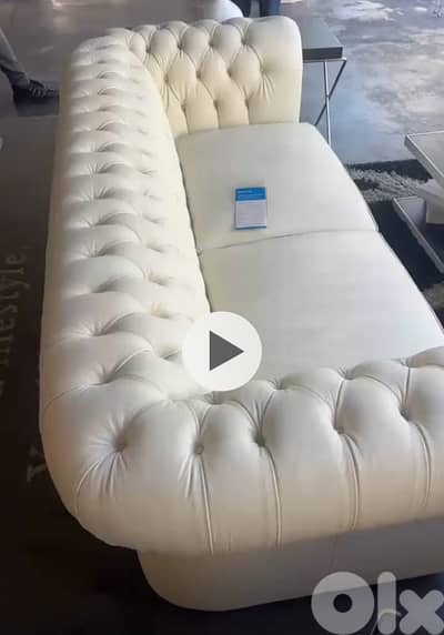 chesterfield genuine leather