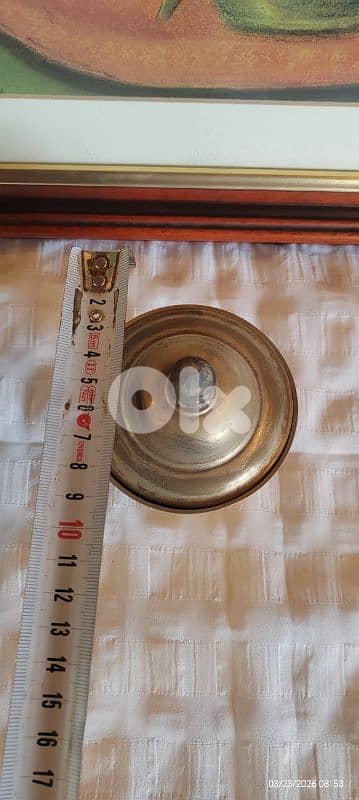 Old Brass Engraved Handcrafted Solid Unique Shape  Bowl, 3