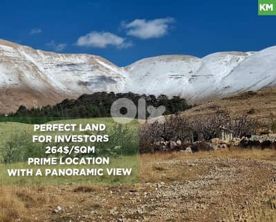 Land in Bsharri – Arez | 5,830 sqm | Zoning 20/40 REF#KM129072