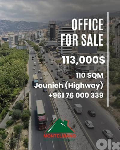 110 sqm Office For Sale in Jounieh جونيه