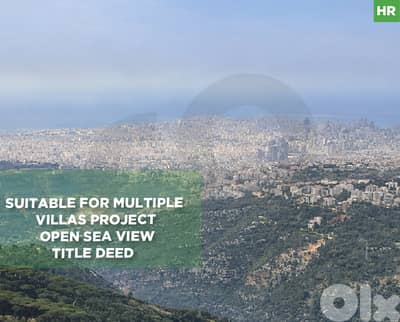 Open Sea View , Baabda- Dhour El Ebadieh / ضهور العبادي REF#HR134199