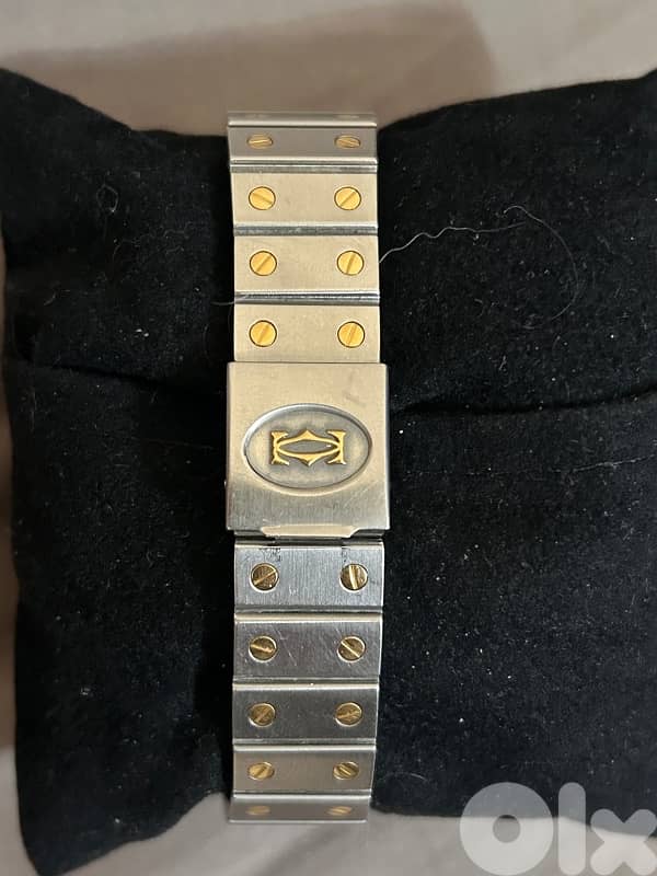 Vintage Cartier Santos 1980s Two-Tone (Steel & Gold) – Very Rare 2