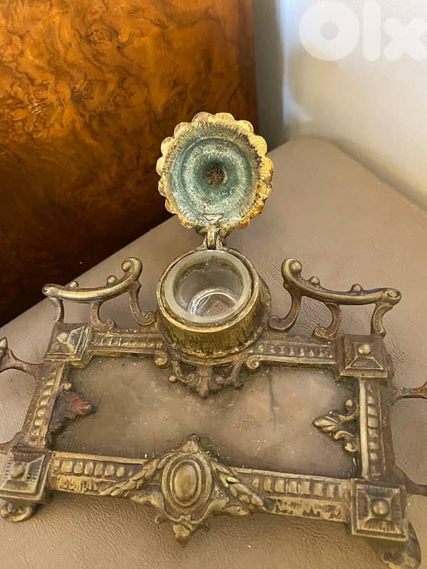 old french inkwell 2