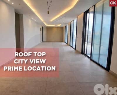 roop top, city view, balcony,Achrafieh, carre d'or/اشرفيه REF#CK134209