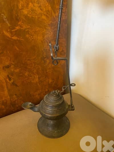 old vantage oil lamp