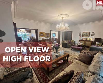 open view, balcony, underground parking, Hamra/الحمرا REF#NS134219