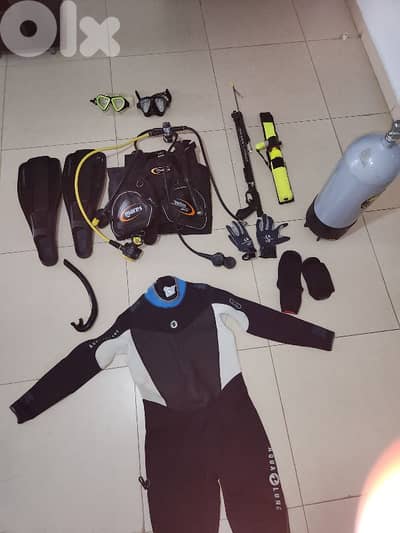 scuba diving equipment