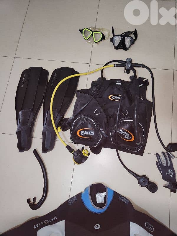 scuba diving equipment 3
