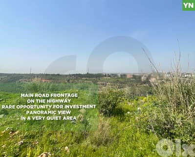 main road frontage, on the highway, bshennine/بشنين REF#YN134224