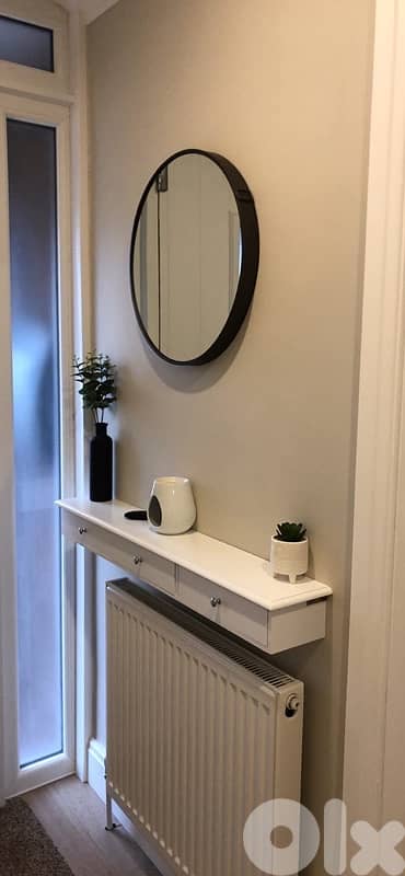 floating shelf of drawers 11