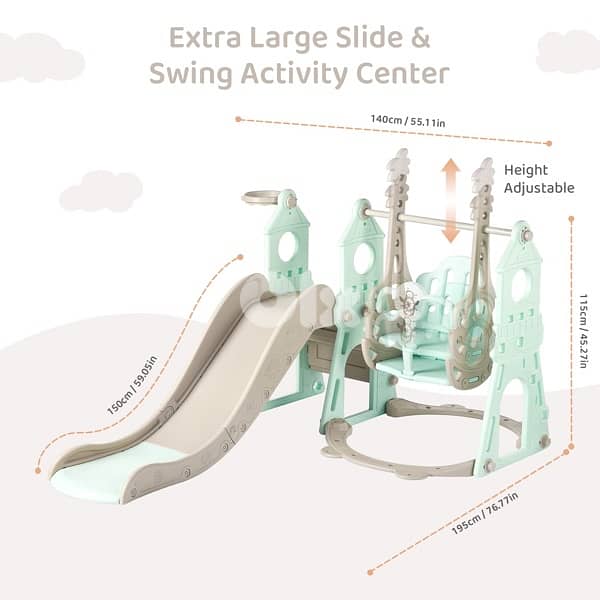 toddler swing 4in1 multifunctional 6