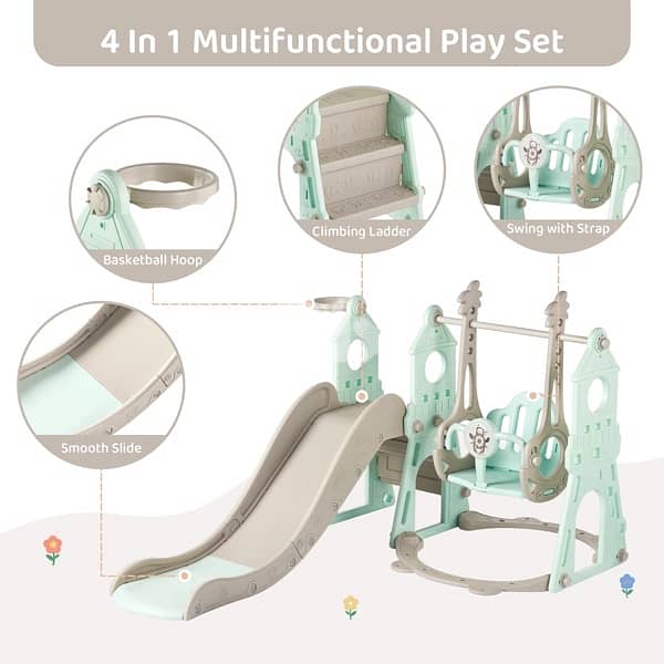 toddler swing 4in1 multifunctional 8