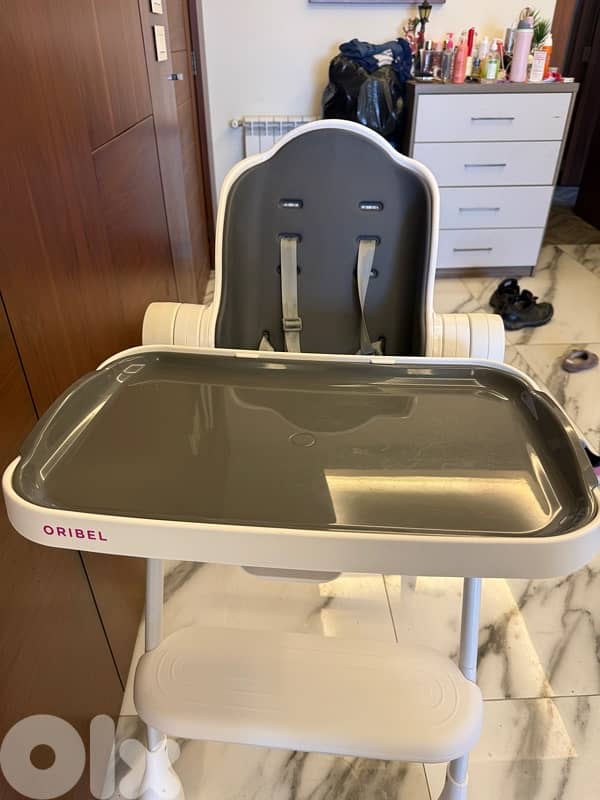 Oribel Cocoon 3-Stage High Chair feeding chair 2