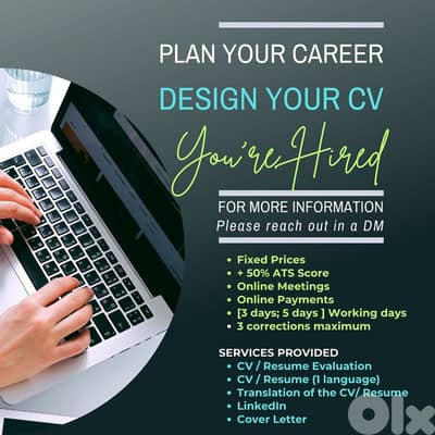 CV DESIGNING / JOB SEARCHING