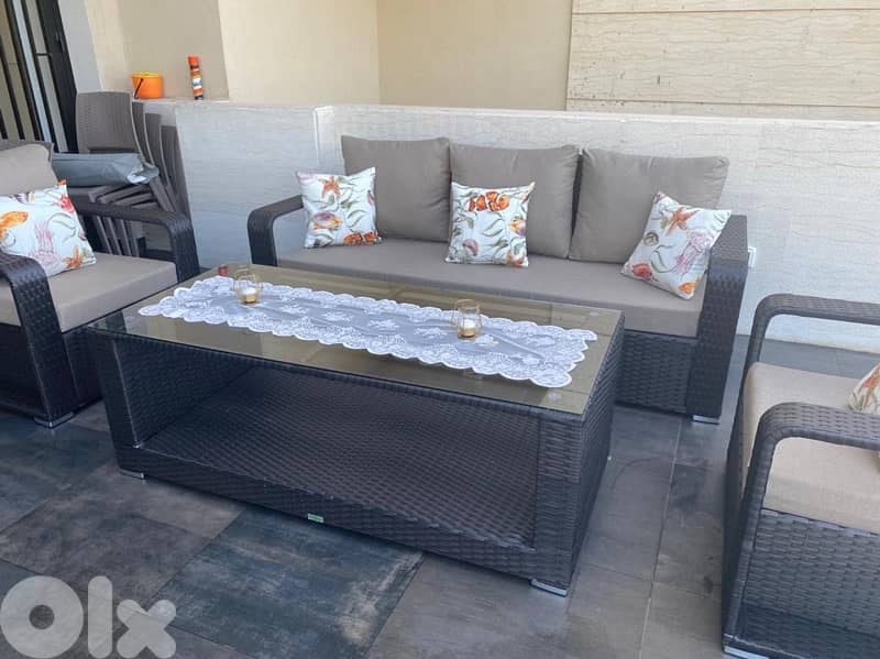 Outdoor sofa set 1