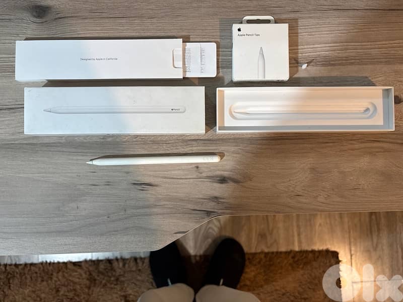 Apple Pencil 2nd Gen + Extra Tip 1