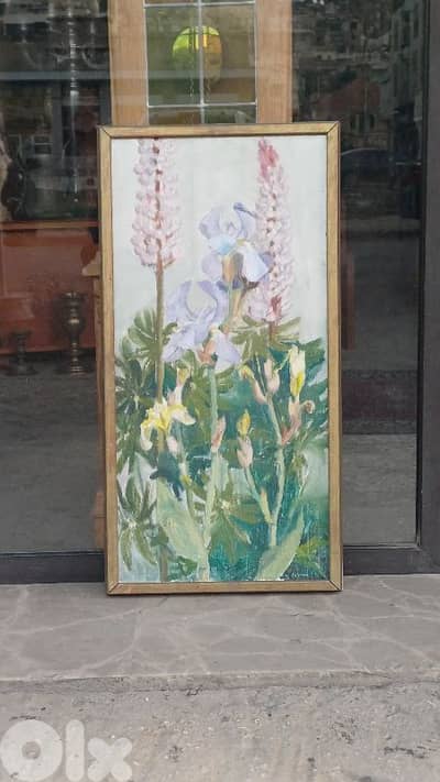 لوحة رسم زيتي اوروبية