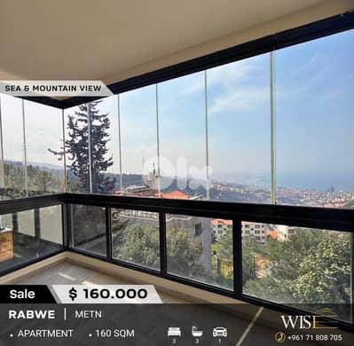 160 SQM Apartment for SALE in Rabweh!