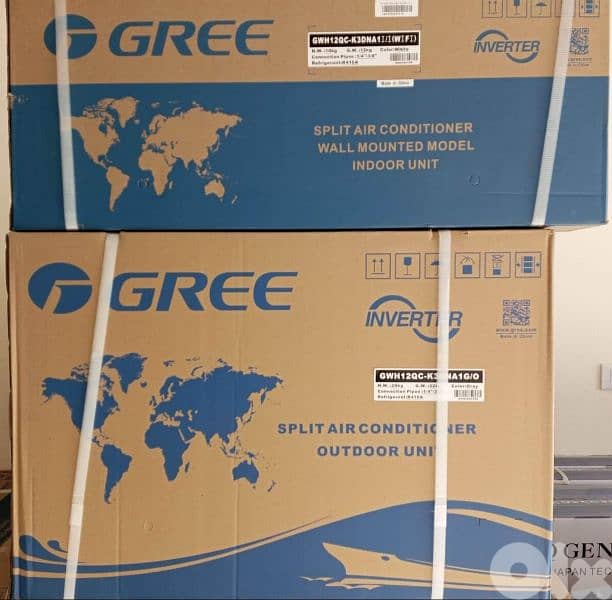 AC AIR CONDITIONERS GREE INVERTER 12000 10