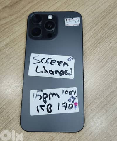 apple iphone 15 pro max 1tb 100%