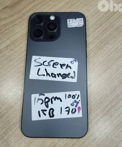 apple iphone 15 pro max 1tb 100%