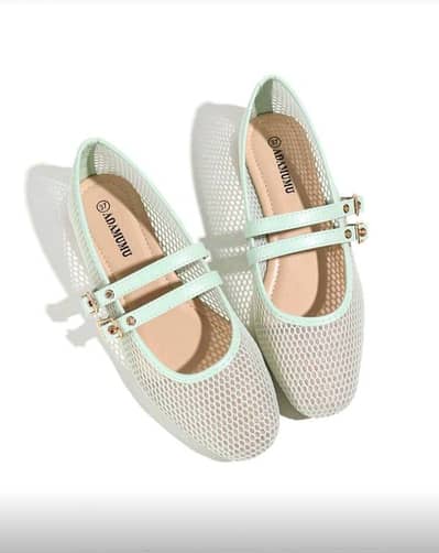 New Woman Fashionable Mint Green Ballet