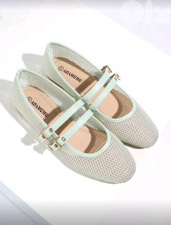 New Woman Fashionable Mint Green Ballet 2