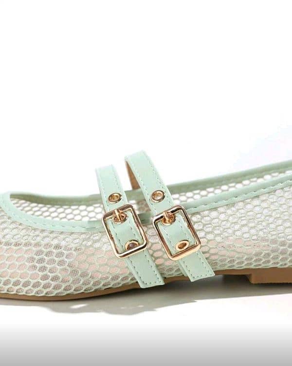 New Woman Fashionable Mint Green Ballet 4