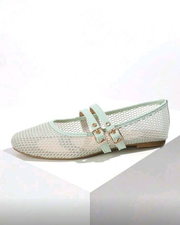 New Woman Fashionable Mint Green Ballet 7