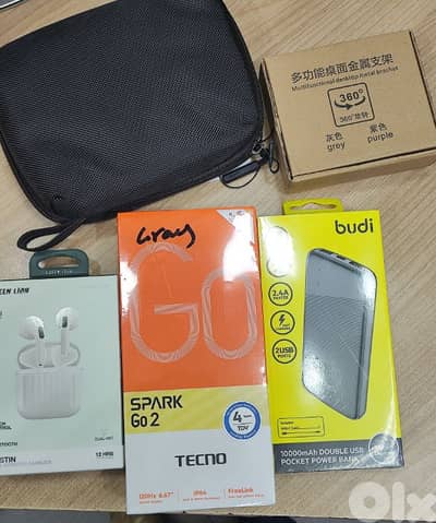 tecno spark go 2 64GB bundle