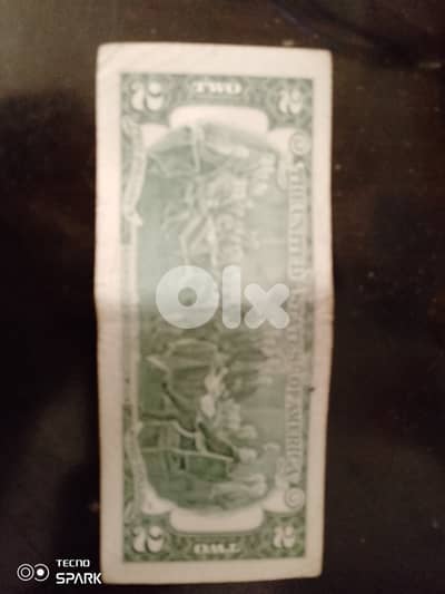 Piece of 2$ for sale