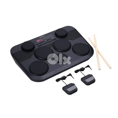 Medeli DD221 Table Drum with 7 Pads,Hand Drum