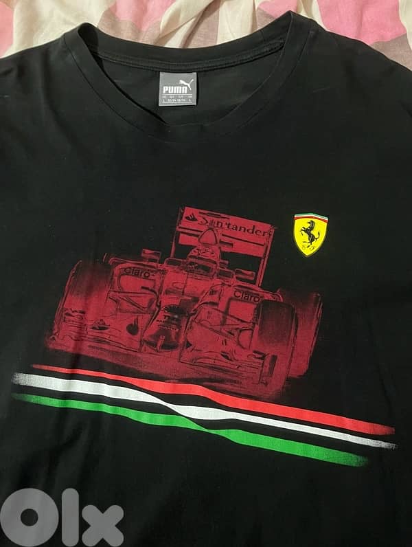 Ferrari cotton shirt kimi raikkonon car official puma product 4