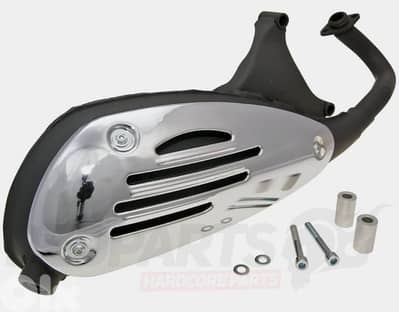 vespa wiensheild and exaust