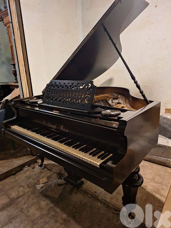 piano baby grand stingel wein Germany very good condition 5