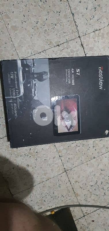 Monitor besview s7 7″ Ultra HD 4K HDMI 1920 x 1200 like new 1