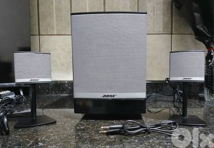Bose home theater surround system Subwoofer + two iron speakers