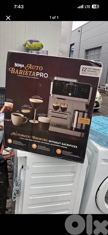 Ninja Auto Barista Pro Coffee Machine – Like New