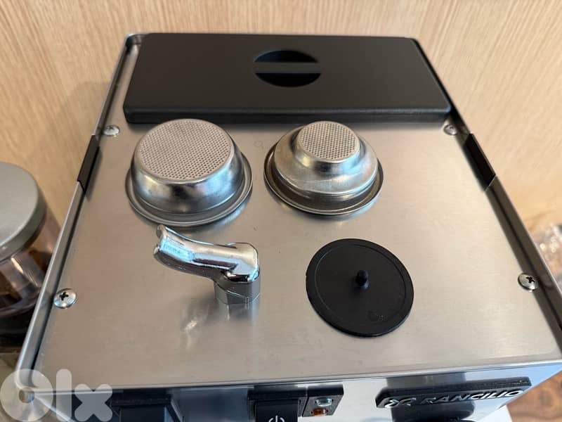 coffee machine rancilio silvia with grinder 5